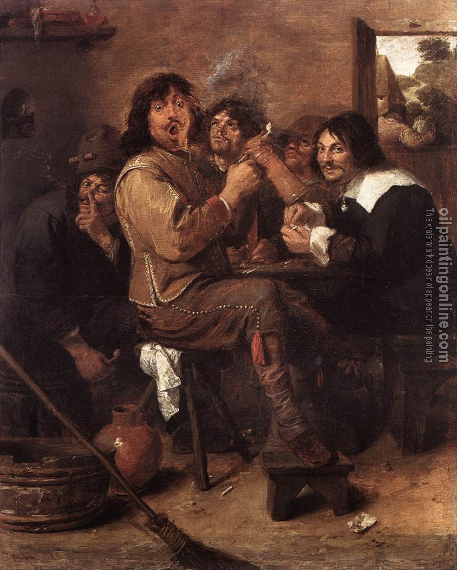 Adriaen Brouwer - Smoking Men